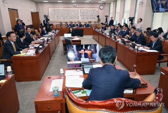국회 법제사법위원회. 연합뉴스